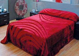 Κουβέρτα Βελουτέ Υπέρδιπλη Αναγλυφη