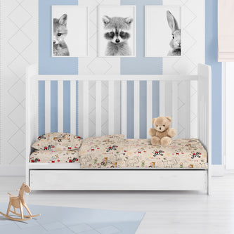 Βρεφικό Σεντόνι Φανελένιο με λάστιχο Solid