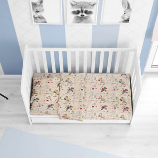 Βρεφικό Σεντόνι Φανελένιο με λάστιχο Solid