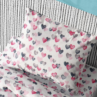 Παιδική Μαξιλαροθήκη Hearts