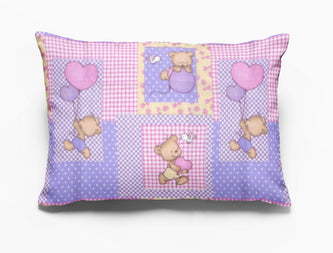 Παιδική Μαξιλαροθήκη Φανελένια Εμπριμε Baloon