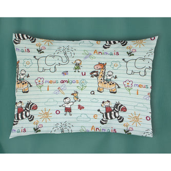 Παιδική Μαξιλαροθήκη Φανελένια Africa