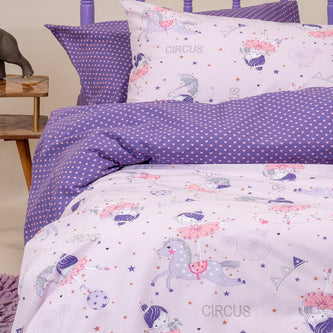 Παιδική Παπλωματοθήκη Μονή Circus Girl