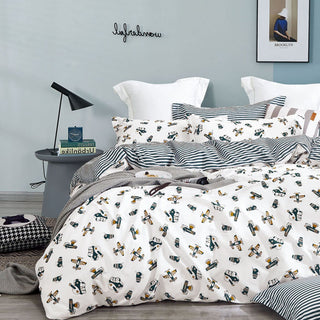 Παιδική Μαξιλαροθήκη (Σετ 2τμχ) Διπλής Όψεως Planet