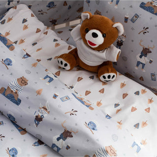 Βρεφικό Πάπλωμα με Ρέλι Woodland