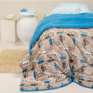 Παιδικό Κουβερτοπάπλωμα Μονό Kids Cars