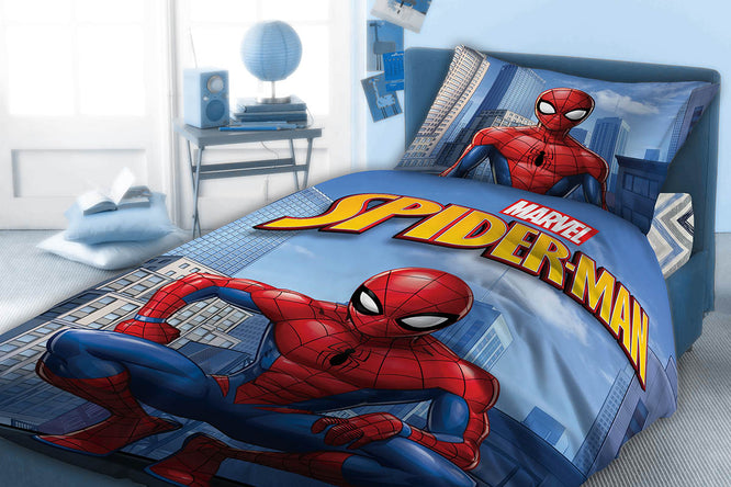 Disney Παιδική Παπλωματοθήκη (Σετ 2τμχ) Spiderman 810