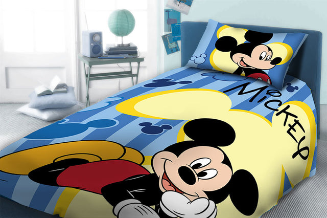 Disney Παιδική Παπλωματοθήκη Μονή (Σετ 2τμχ) Mickey 960