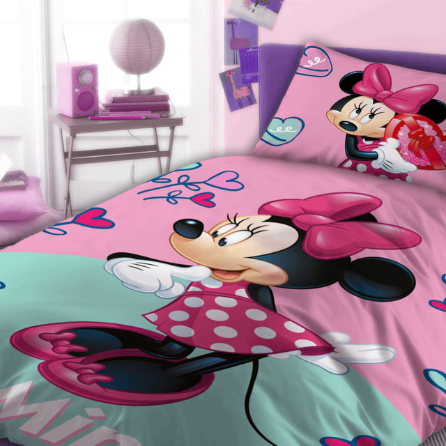 Disney Παιδικά Σεντόνια Μονά (Σετ 3τμχ) Minnie 753