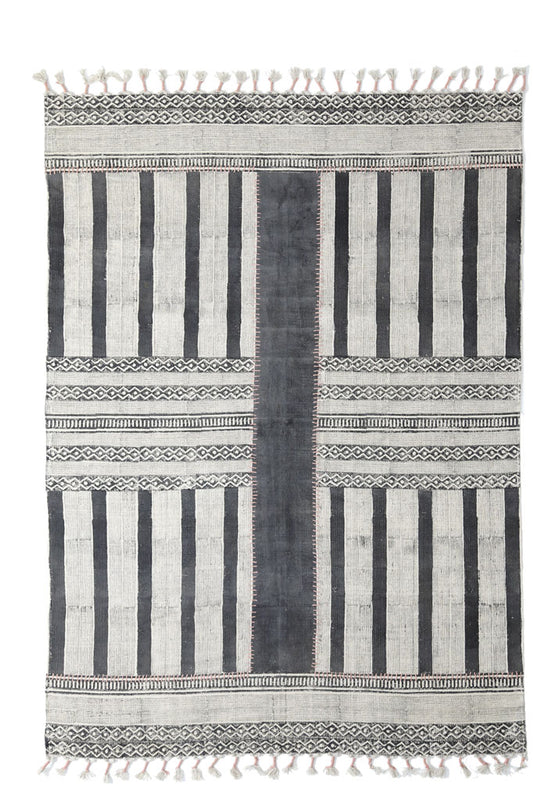 Χαλί Lotus Cotton Kilim 352 Grey