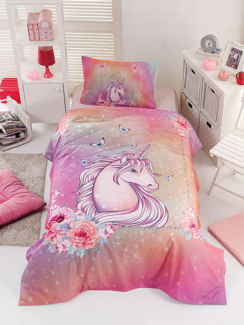 Πάπλωμα Μονό Unicorn Art 6114