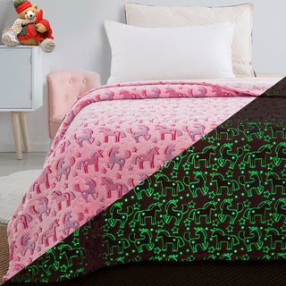 Κουβέρτα Μονή Φωσφορίζουσα Art 6148