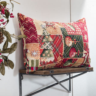 Χριστουγεννιάτικο Διακοσμητικό Μαξιλάρι Tinsel