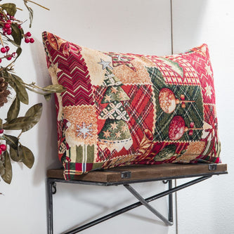 Χριστουγεννιάτικο Διακοσμητικό Μαξιλάρι Tinsel