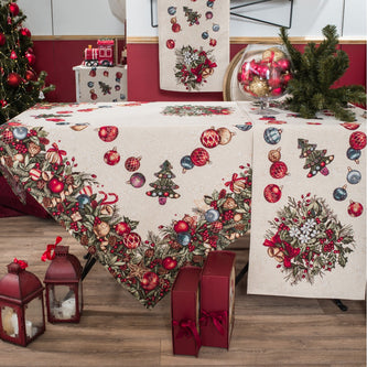 Χριστουγεννιάτικο Τραπεζομάντηλο Tree