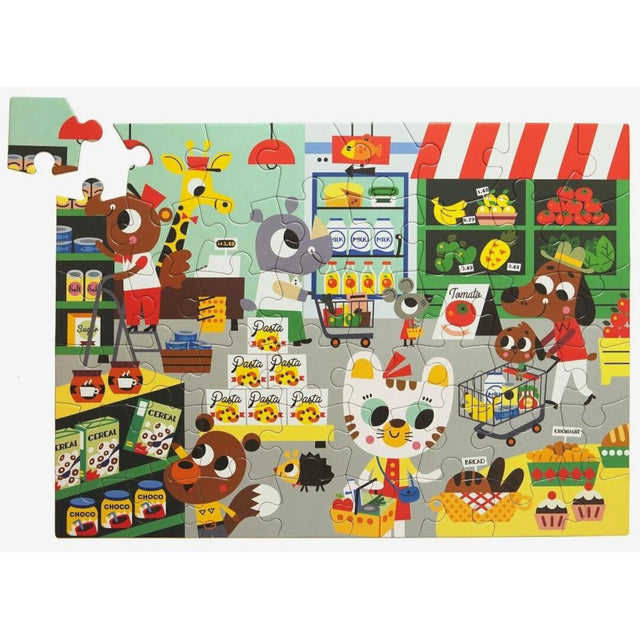 Παζλ “Στο Σούπερ μάρκετ” - Petit Monkey