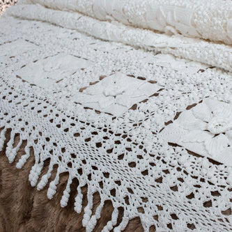 Χειροποίητη Πλεκτή Κουβέρτα DF4452