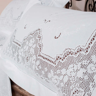 Χειροποίητα Σεντόνια Υπέρδιπλα DF5395 (Σετ 4τμχ)