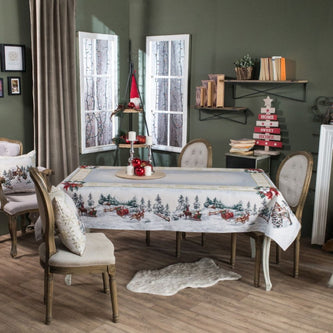 Χριστουγεννιάτικο Τραπεζομάντηλο Flake