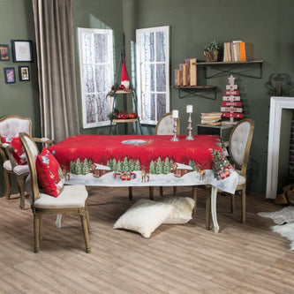 Χριστουγεννιάτικο Τραπεζομάντηλο Rudolph