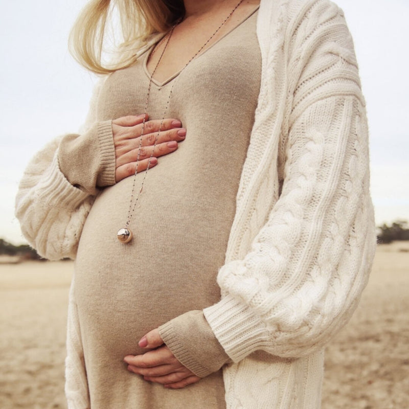 Μενταγιόν Εγκυμοσύνης - Babybell Gold Feet