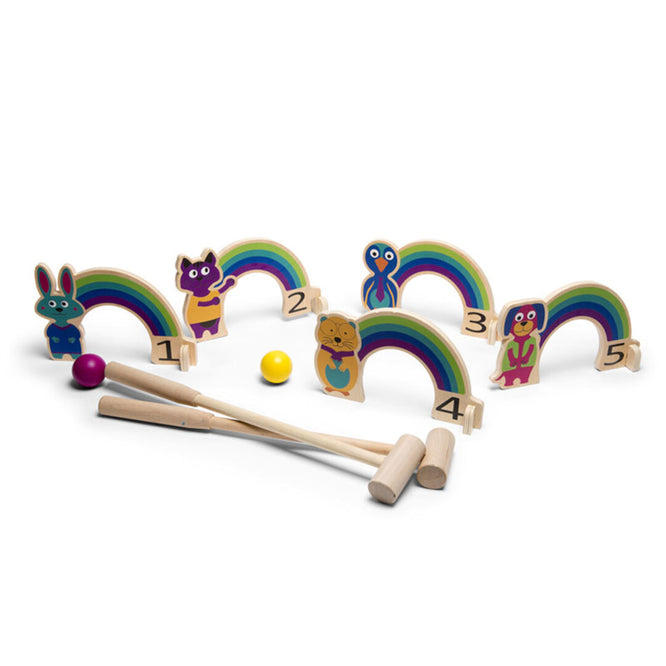 Bs Toys Rainbow Croquet (Κροκέ)