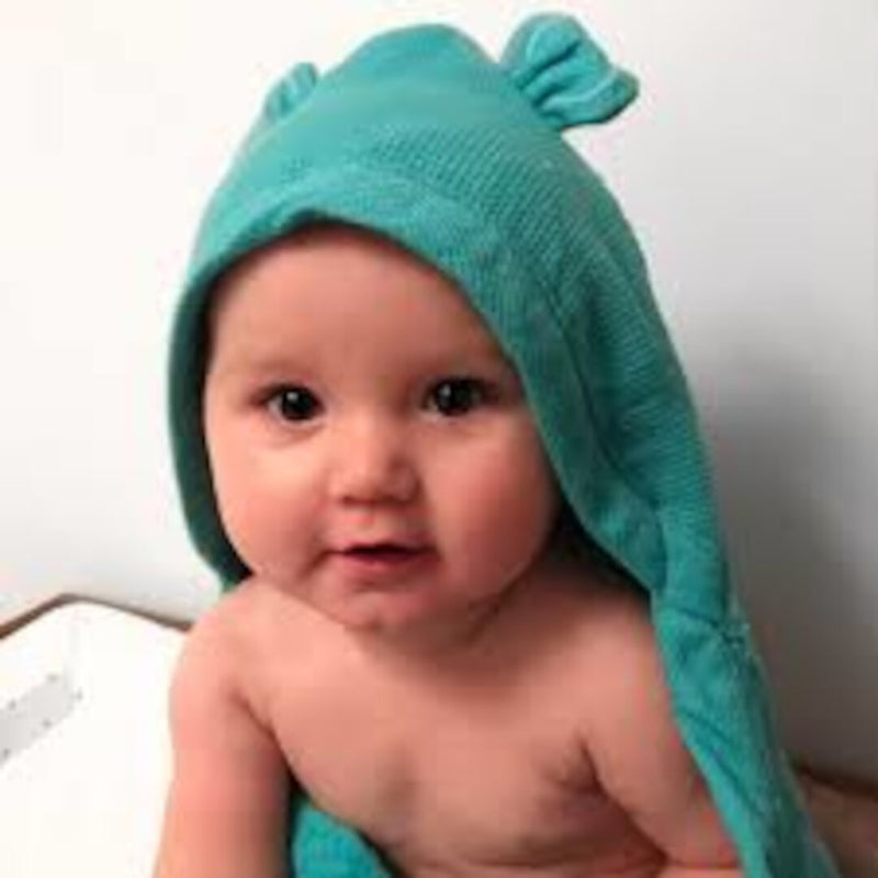 Πετσέτα για νεογέννητο Γκρι (αρκουδάκι) - Minene