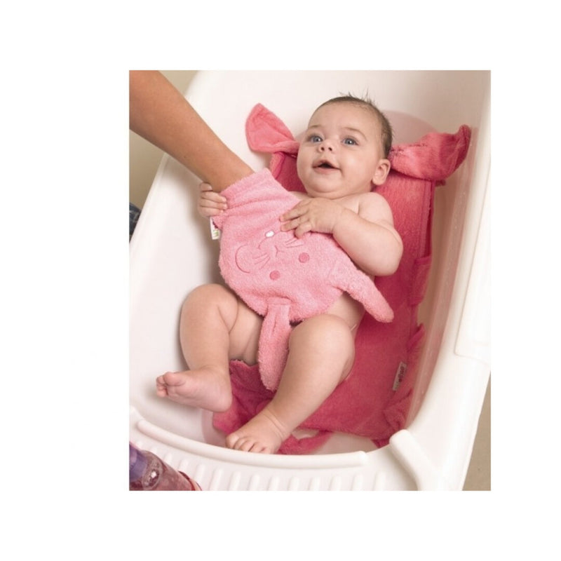Βάση Μπάνιου για Νεογέννητα με Γάντι Minene-White