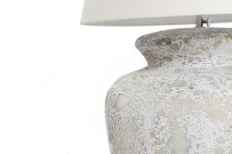 Επιτραπέζιο Φωτιστικό Zimp (35x35x40) White Clay/Tera