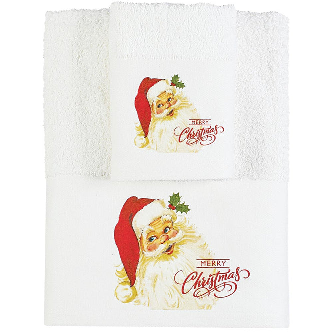 Πετσέτες Χριστουγεννιάτικες Σετ 2ΤΜΧ CR-5