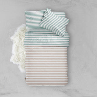 Σεντόνια Εμπριμέ Σετ Cvc Viscose Μονά