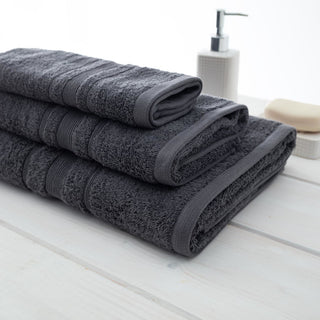 Πετσέτα Προσώπου Dark Grey Sithonia-502